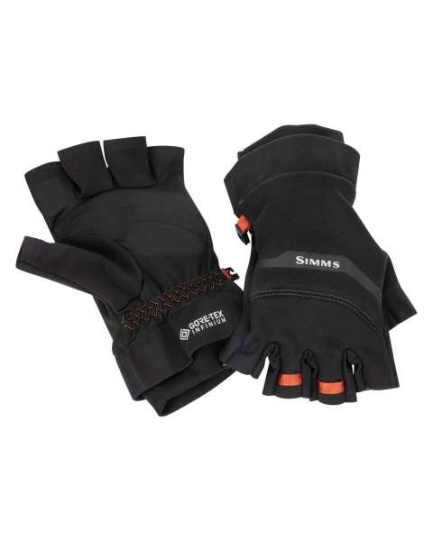Перчатки Simms Gore-Tex Infinium Half Finger (; XL; Black)